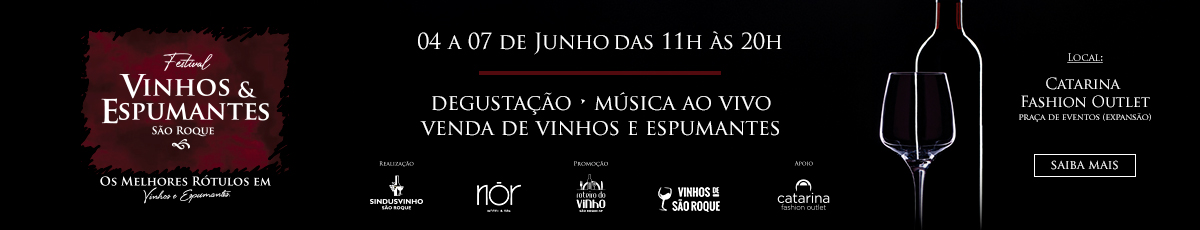 Festival Vinhos e Espumantes São Roque 1220x230px