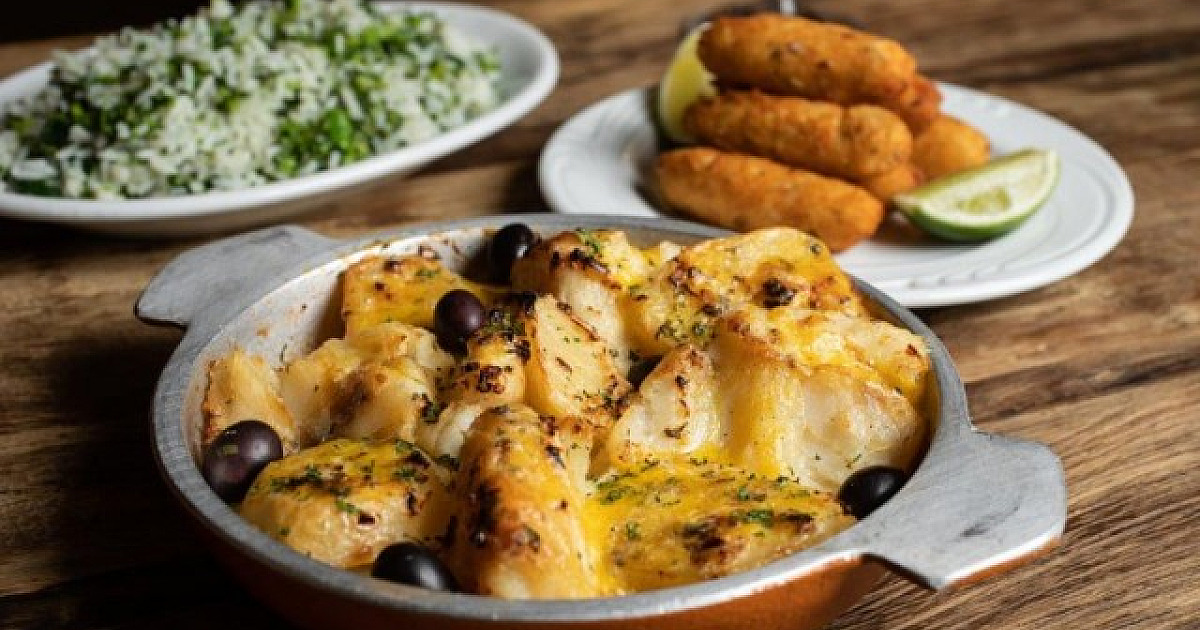 Bacalhau, Vinho & Cia traz menu especial com receita afetiva para Dia das Mães