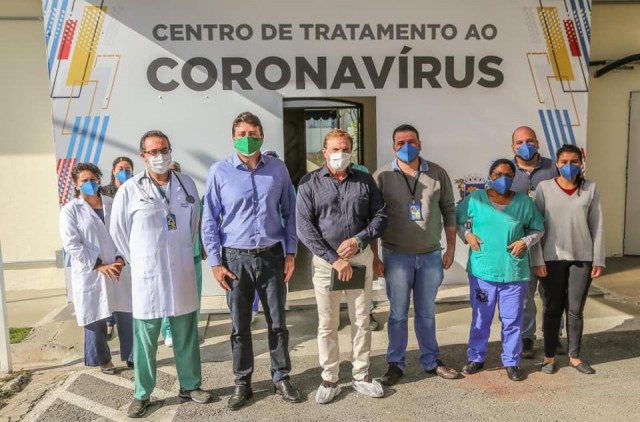 Deputado Marmo Cezar recebe alta do Centro de Tratamento ao Coronavírus