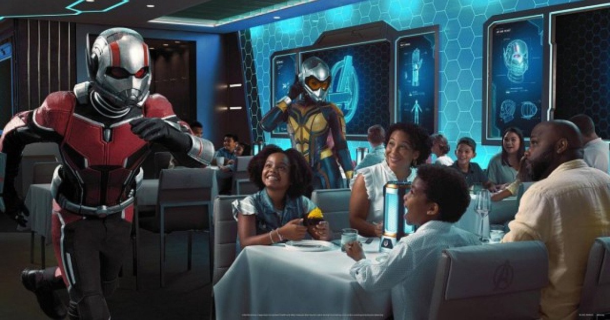 Disney Cruise Line anuncia experiência gastronômica inspirada nos personagens da Marvel