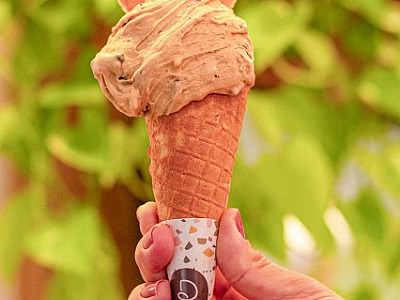 No clima da Páscoa, Davvero lança o gelato Chocoamendo Caramelo