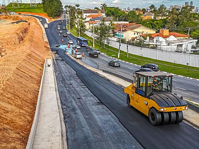 Santana de Parnaíba: Alargamento da Avenida Yojiro Takaoka é liberado