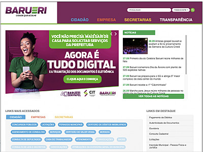 Pedidos via Lei de Acesso à Informação disparam em Barueri e caem em Parnaíba