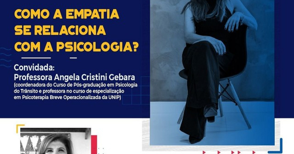 UNIP promove live sobre empatia e psicologia