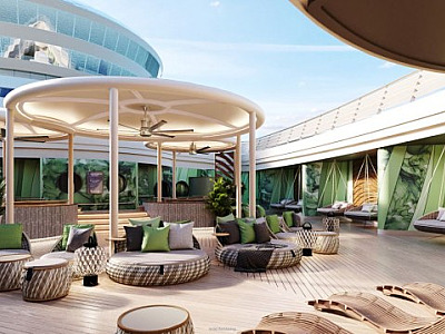 Disney Cruise Line aposta em spa ao ar livre e bares de luxo