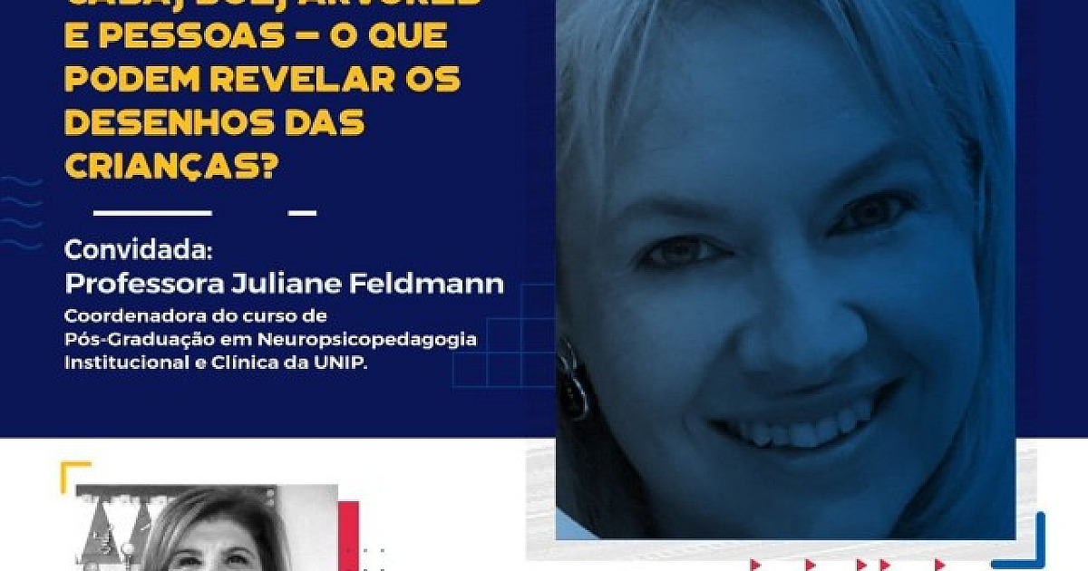 UNIP promove live com o tema “O que podem revelar os desenhos das crianças?”