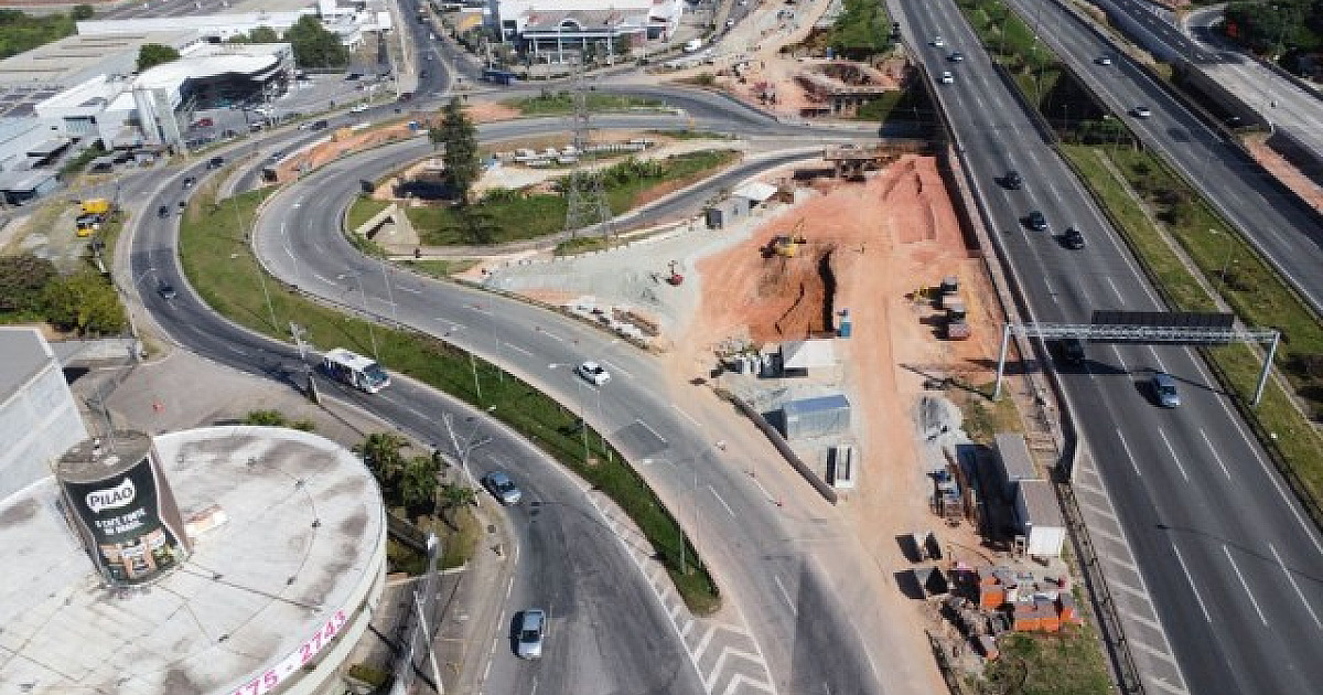 CCR ViaOeste reduz faixas no trevo de Alphaville para obras das marginais da Castello Branco
