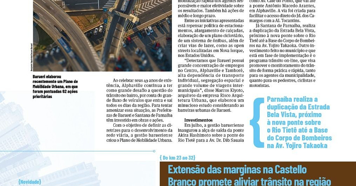 Mobilidade: Alphaville x Congestionamentos