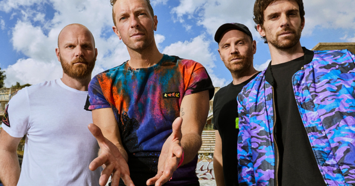 Show do Coldplay será transmitido ao vivo na Cinépolis