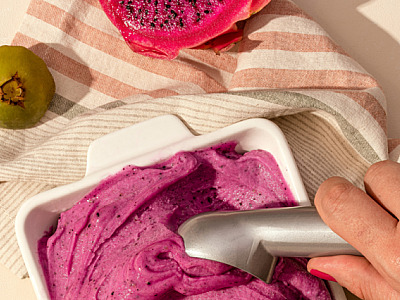 Gelato e Granitas de Pitaya&Cambuci retomam às vitrines da Bacio di Latte