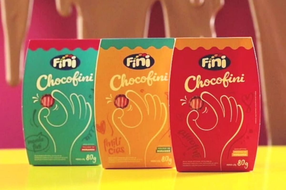 Fini lança chocolate com gelatina
