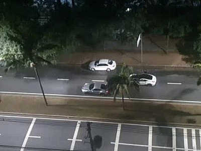 Morador de Alphaville flagra racha na Al.Mamoré