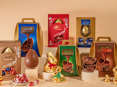 Pane di Pasqua e Ovo Creme de Avelã Crocante são as novidades da Lindt para a Páscoa