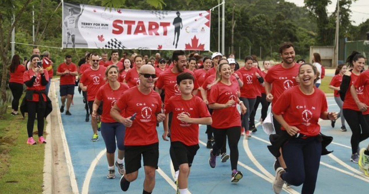⁠Alphaville sediará prova Terry Fox Run em setembro