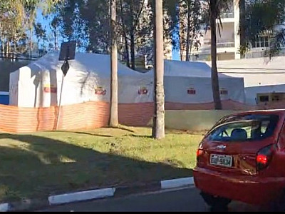 Obra de data center causa caos no trânsito da Av. Marcos Penteado em Alphaville