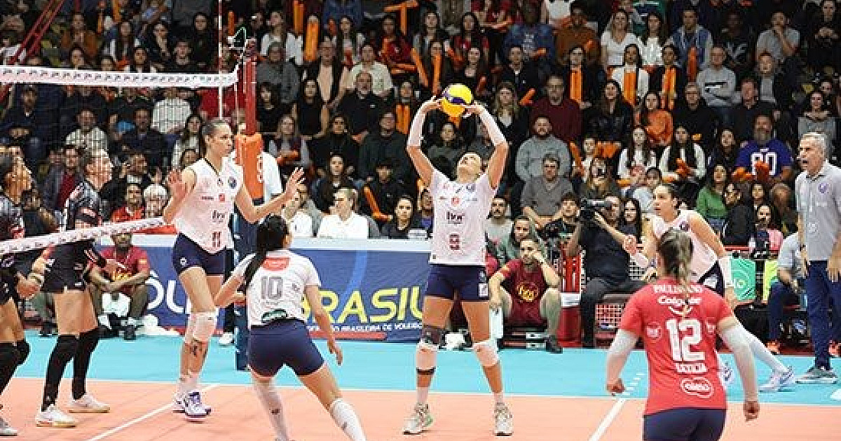 Em primeiro jogo da Superliga, Flor de Ypê Paulistano Barueri é derrotado pelo Sesi-Bauru