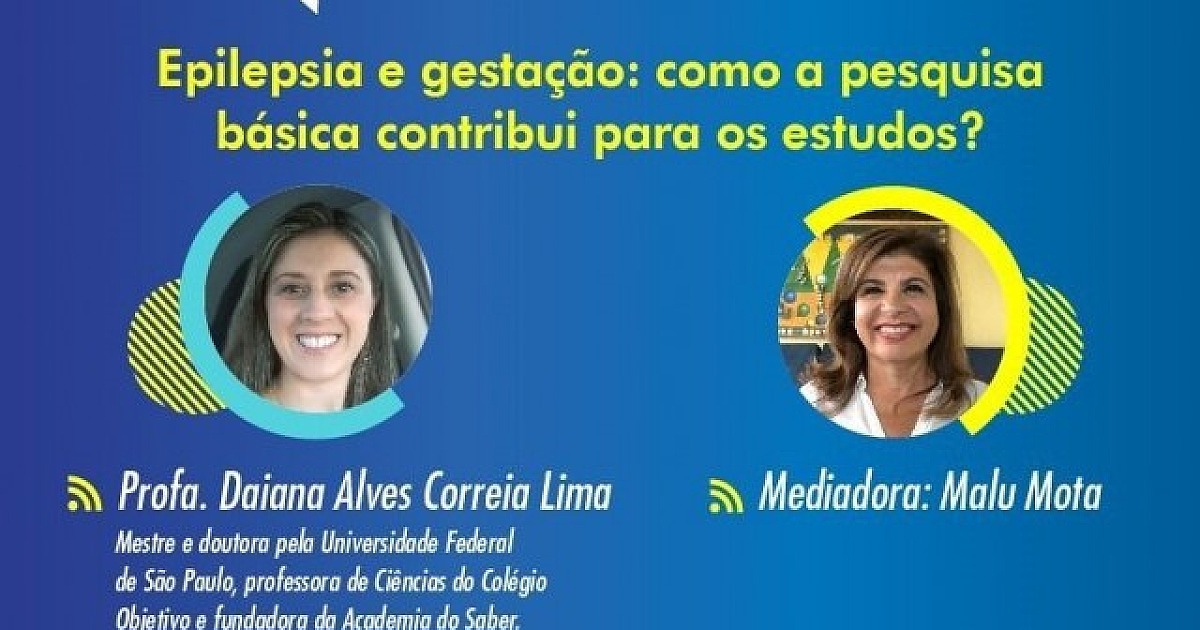 Objetivo promove live com o tema “Epilepsia e gestação: como a pesquisa básica contribui para os est