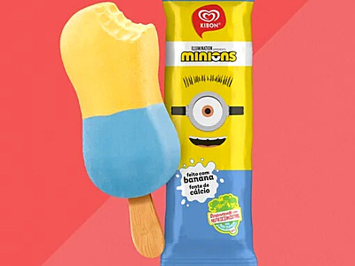 Kibon aposta em picolé inspirado nos ‘Minions’