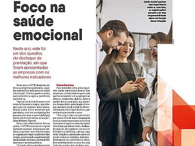 GPTW: Foco na saúde emocional