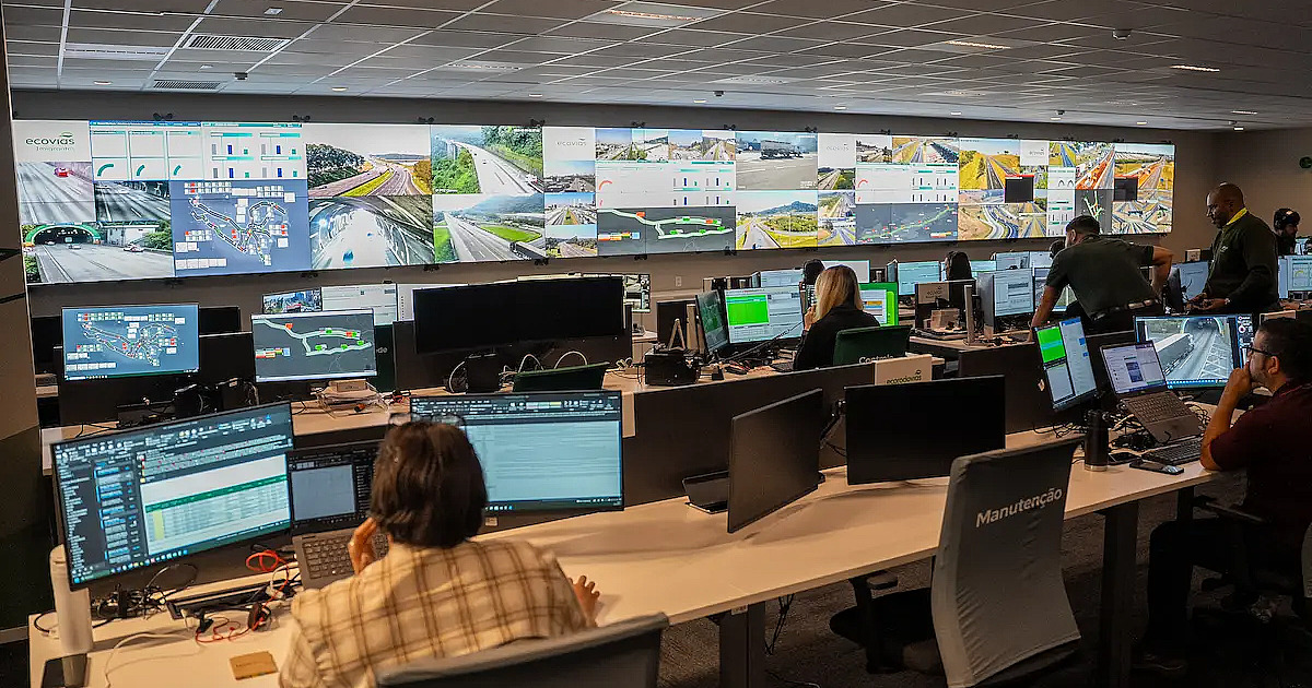 Centro de Controle da Ecovias Raposo Castello garante monitoramento 24h e resposta rápida