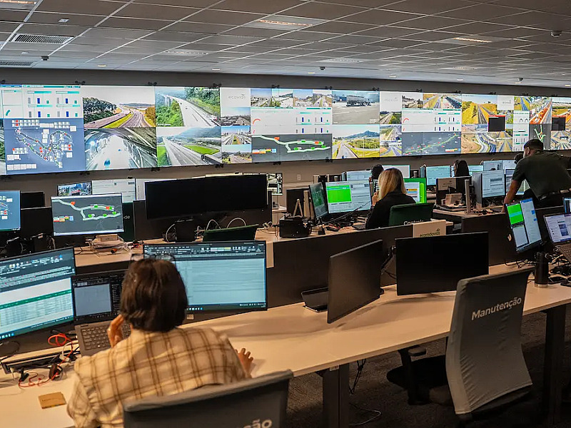 Centro de Controle da Ecovias Raposo Castello garante monitoramento 24h e resposta rápida
