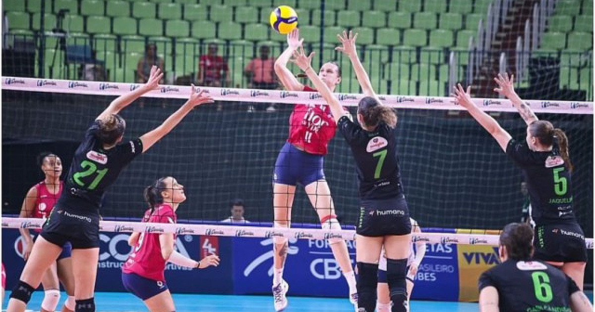 Flor de Ypê Paulistano Barueri engata segunda vitória seguida na Superliga Feminina