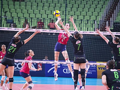 Flor de Ypê Paulistano Barueri engata segunda vitória seguida na Superliga Feminina