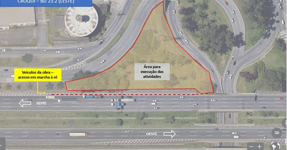Barreiras rígidas temporárias serão instaladas no acostamento da rodovia Castello Branco