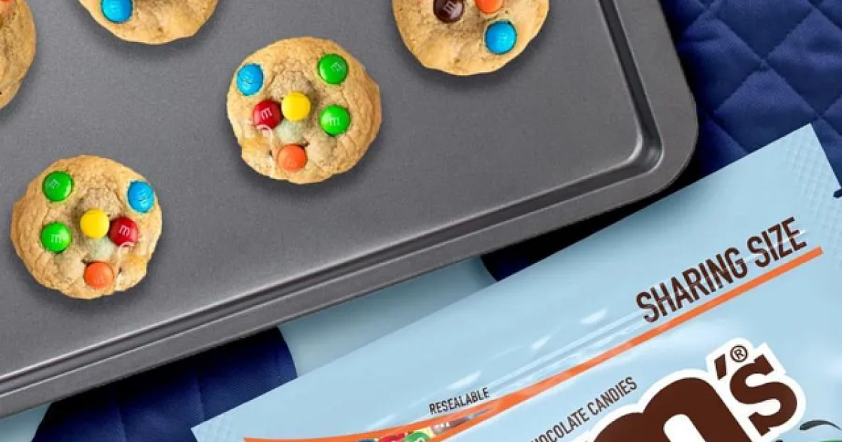 M&M’s lança edição limitada com sabor de cookies no Brasil