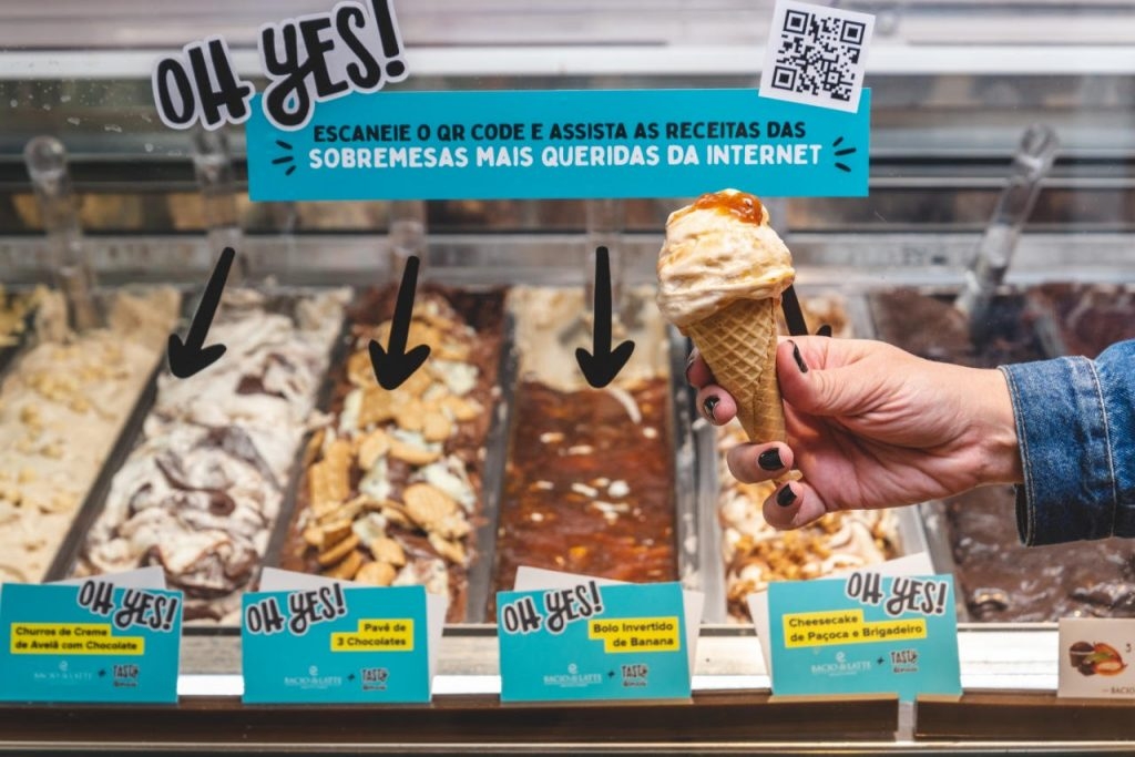 Bacio di Latte lança gelatos com receitas da internet