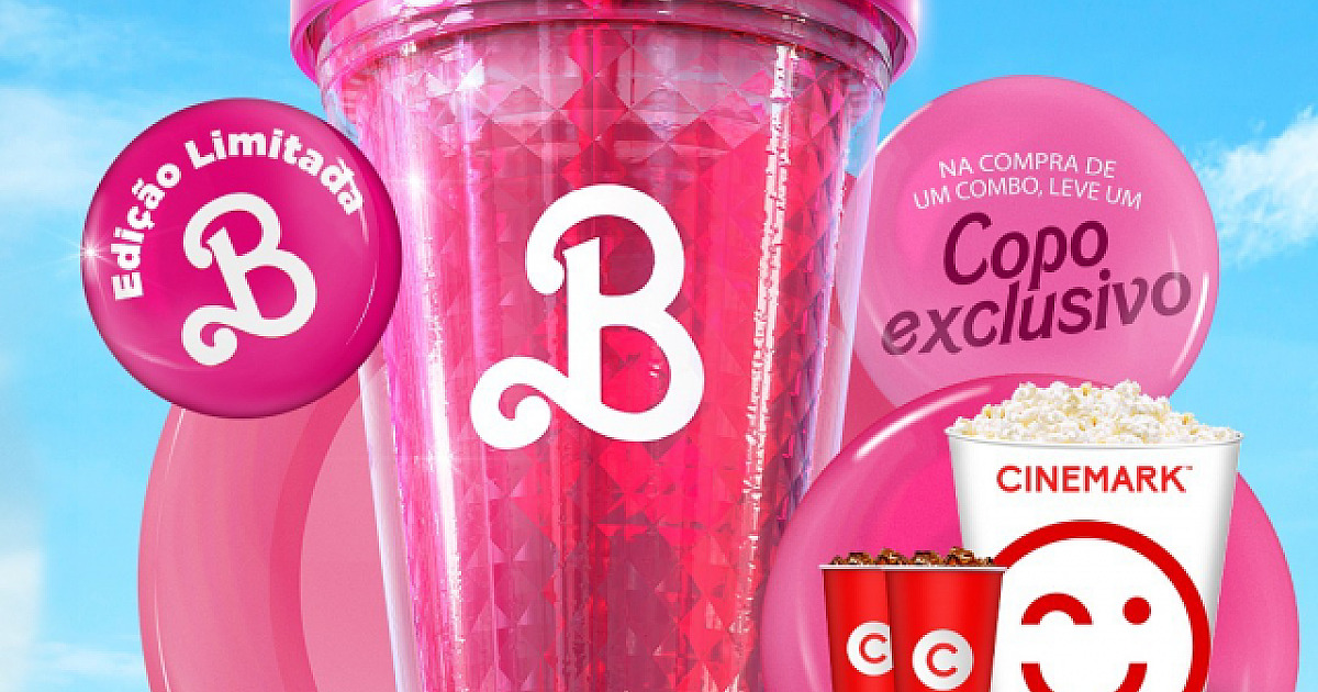 Cinemark anuncia Combo da Barbie junto da pré-venda do filme