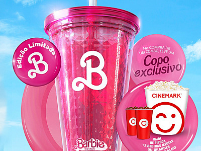 Cinemark anuncia Combo da Barbie junto da pré-venda do filme