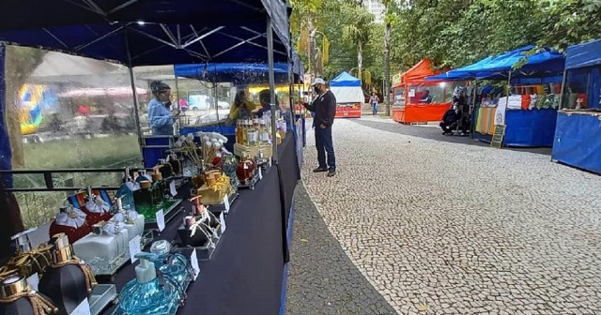 Expositora tem tenda furtada na Feira de Artes de Alphaville