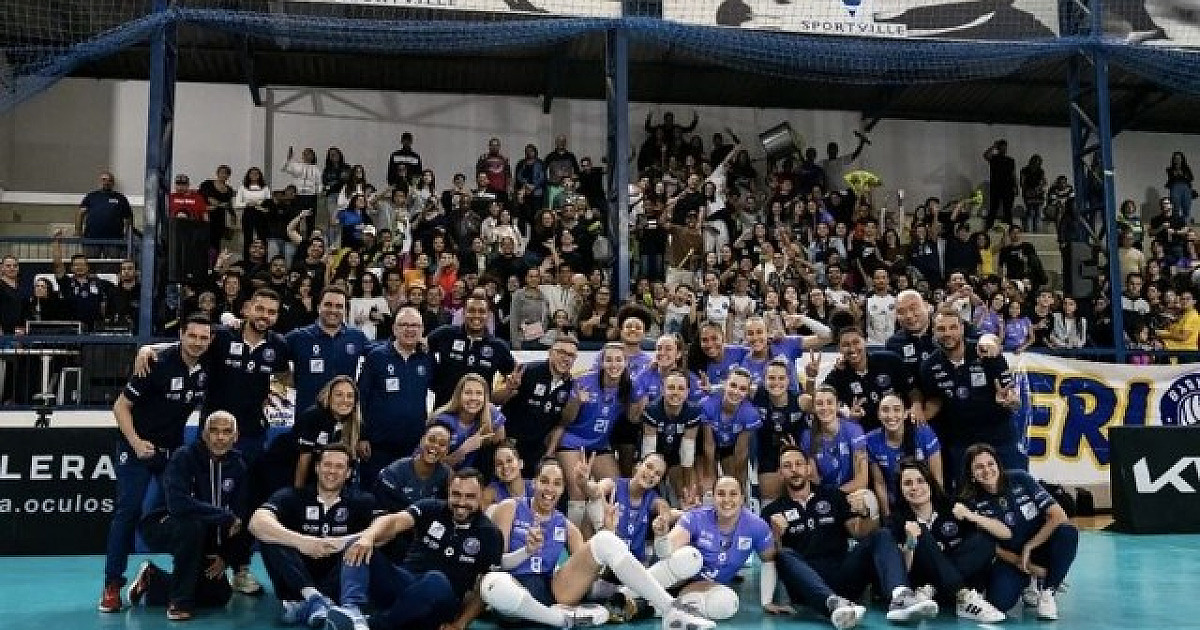 Barueri Volleyball Club sai na frente em primeiro jogo da semifinal do Campeonato Paulista