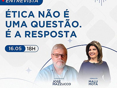 Objetivo aborda o tema ética em entrevista