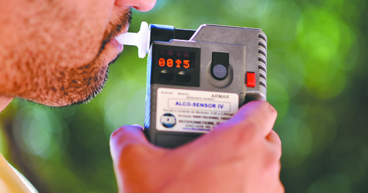 Mais de 340 motoristas foram multados por embriaguez em 2017