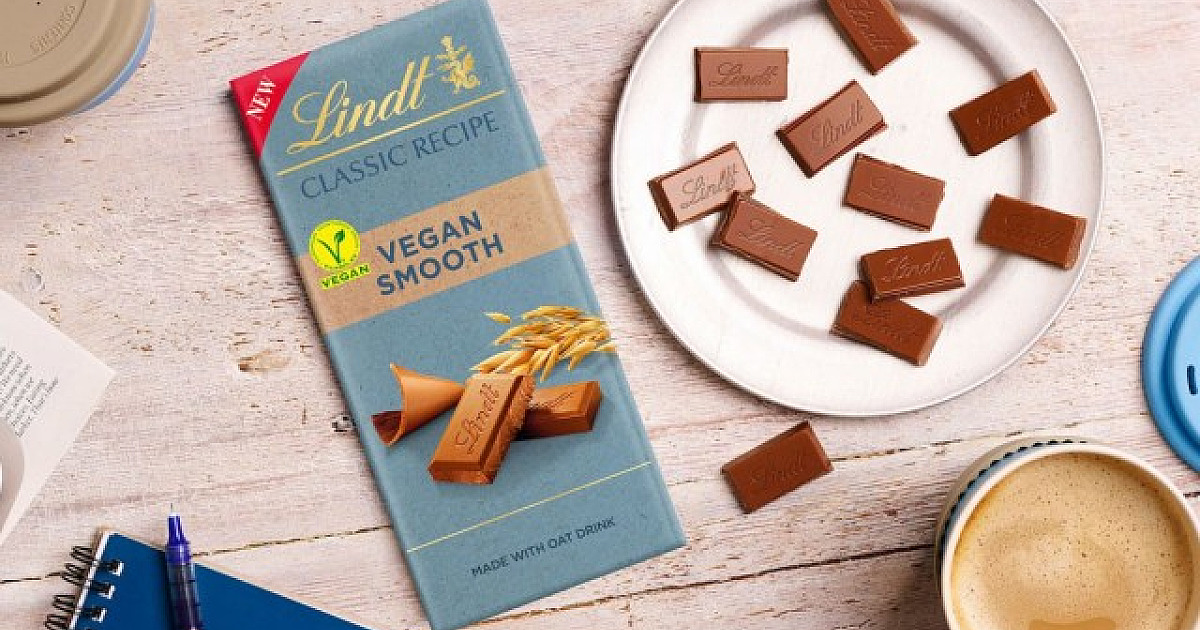 Lindt aposta em linha de chocolates Veganos