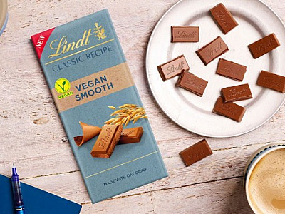 Lindt aposta em linha de chocolates Veganos