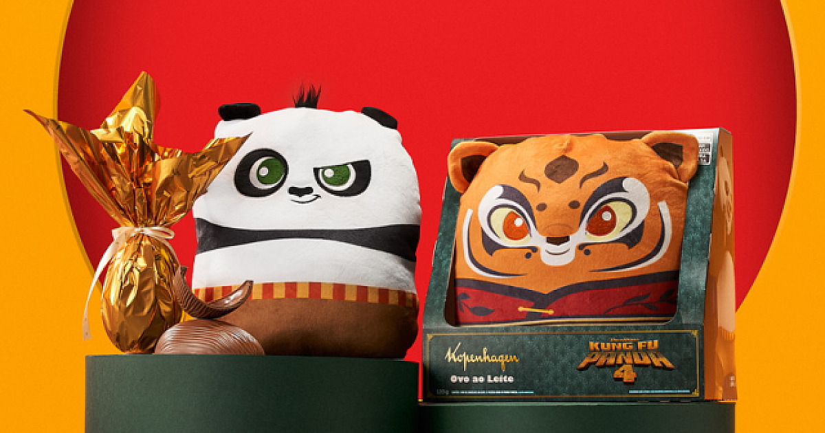Kopenhagen traz brindes do Kung Fu Panda para a Páscoa