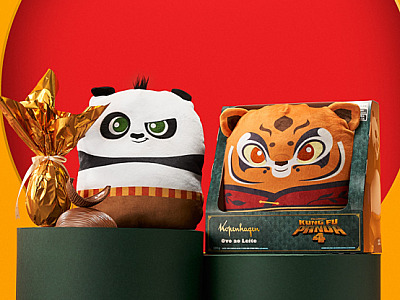 Kopenhagen traz brindes do Kung Fu Panda para a Páscoa