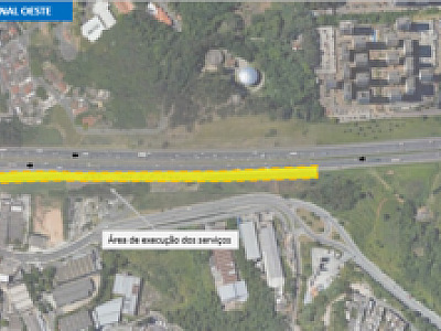 Para avanço das obras na Castello Branco, CCR ViaOeste fará intervenções na região do trevo do Rotar