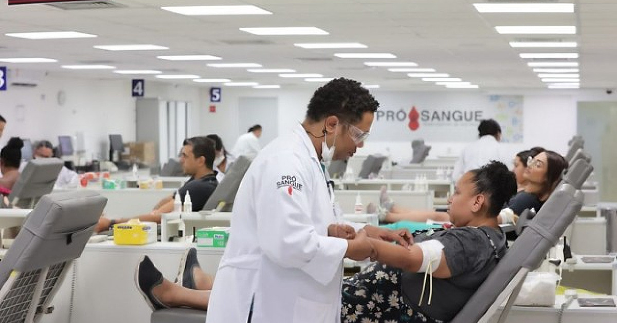 Fundação Pró-Sangue de SP não tem estoque de sangue O negativo e alerta para risco de cancelamento d