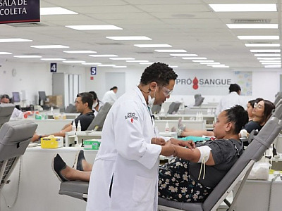 Fundação Pró-Sangue de SP não tem estoque de sangue O negativo e alerta para risco de cancelamento d