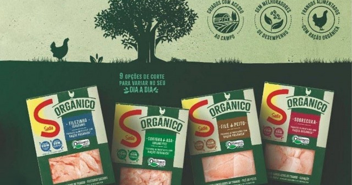 Sadia lança linha de frango orgânico