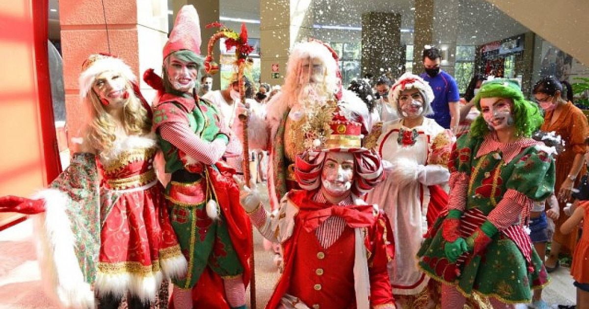 Com o tema Natal Nevado, Alpha Square Mall promove show neste sábado (18)