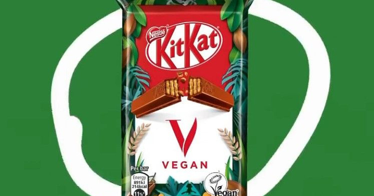 Nestlé aposta em KitKat vegano