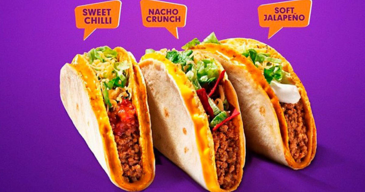 Taco Bell aposta em edição limitada de Power Tacos