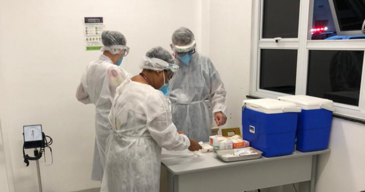 Barueri avança para a vacinação do público-alvo de 67 anos nesta segunda-feira (12)