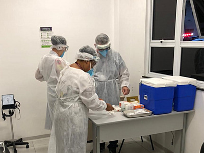 Barueri avança para a vacinação do público-alvo de 67 anos nesta segunda-feira (12)