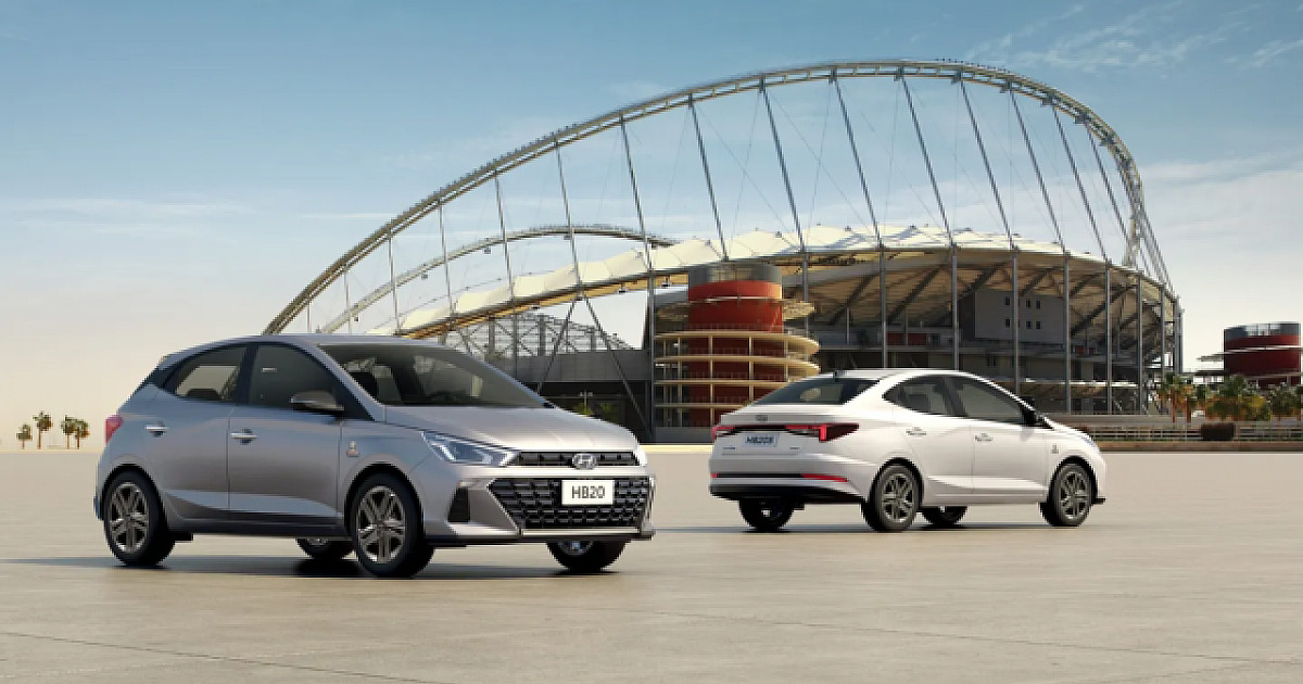 Novo Hyundai HB20 ganha série especial da Copa do Mundo 2022